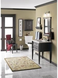 Moen Brantford Collection Handtuchstange, Öl geriebene Bronze, 18 Inch 18 Inch Öl Geriebene Bronze,