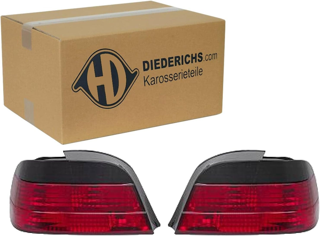 in.pro. 1242396 HD Rückleuchten BMW 7-er E38 94-01, rot - grau