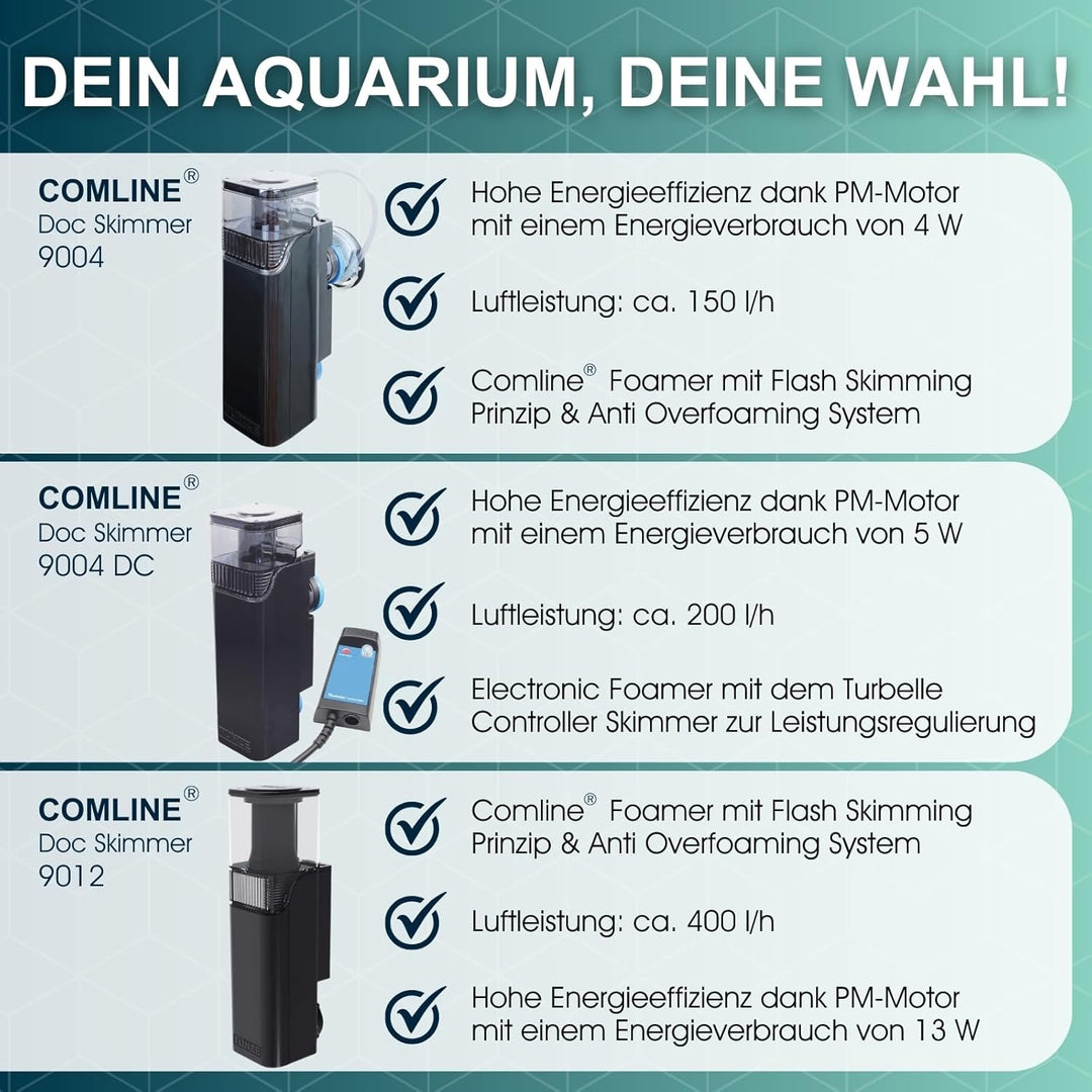 Tunze 9004.000 Doc Skimmer,11 x 9 x 30, 5 cm, Schwarz DOC SKIMMER 9004, DOC SKIMMER 9004