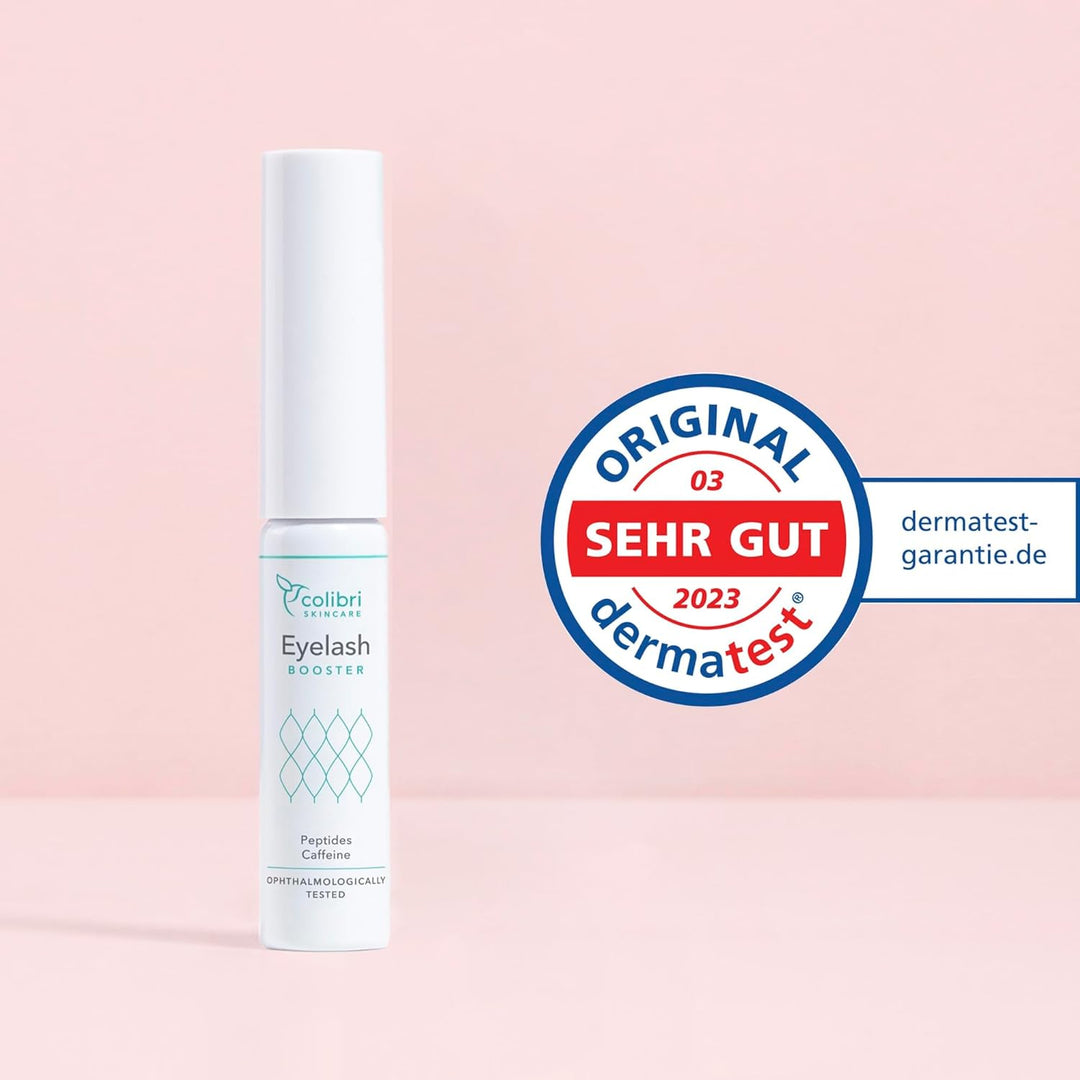 colibri skincare Eyelash Booster - Augenärztlich getestetes Wimpernserum ohne Hormone - veganes lash