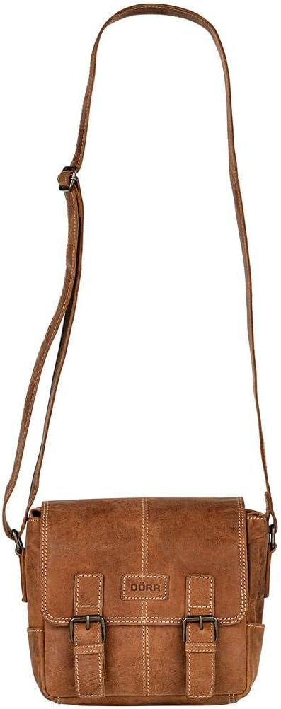 DÖRR Leder Tasche Kapstadt small, hochwertige Umhängetasche aus echtem Leder, schick und zeitlos ele