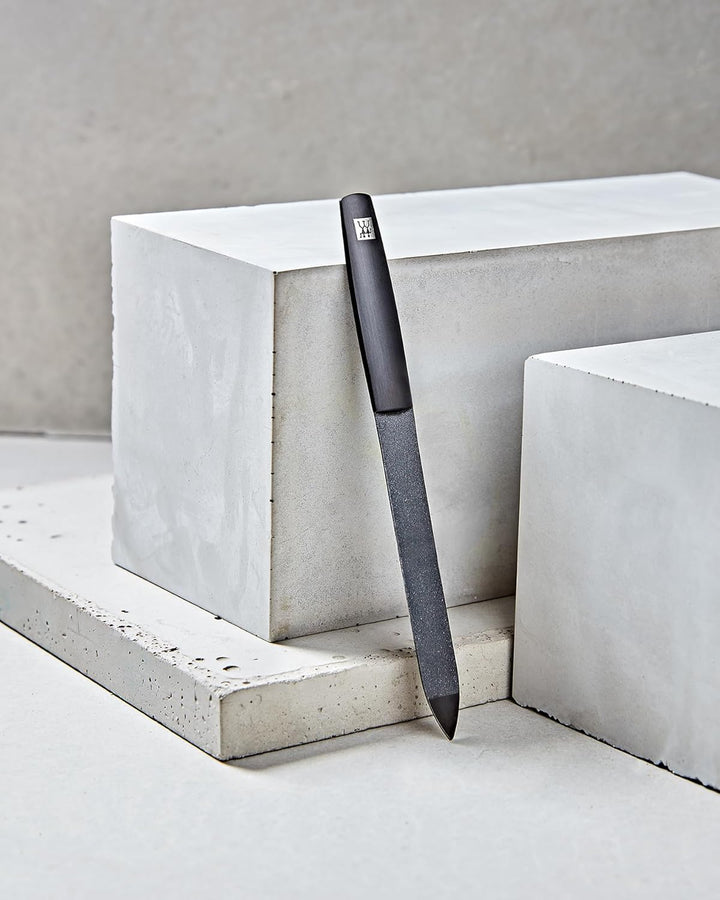 ZWILLING Saphir Nagelfeile (Grob- und feinkörnigen Feilenflächen zum Kürzen und Formen, Reinigungssp