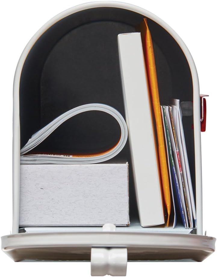 Original U.S. Mailbox - ELITE - Stahl - weiss - Gr. T1 Art E1100W00
