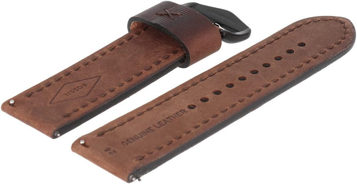 Fossil Uhrenarmband 24mm Leder Braun - JR-1487 |