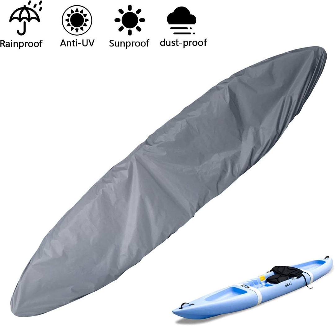 Create Idea Kanuabdeckung 2,6–3 m/3,1–3,5 m/3,6–4 m/4,1–4,5 m wasserdicht, UV-Staubschutz, Boot, lan