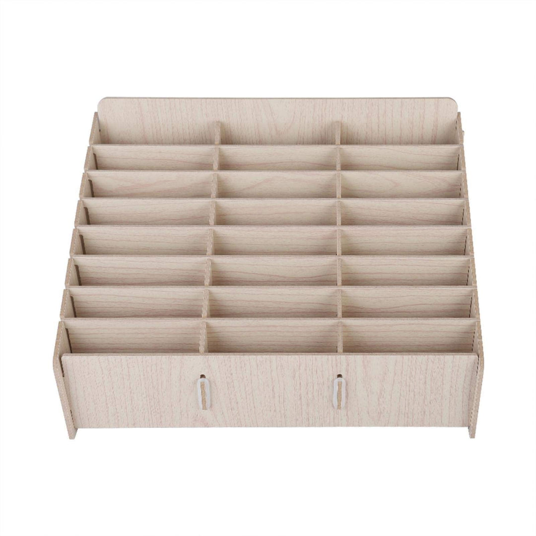Voluxe Hölzerne Handy-Management-Aufbewahrungsbox, Holz-Handy-Management Mehrere Zellen Handy-Aufbew