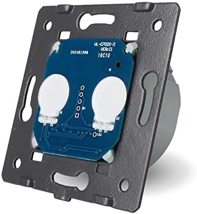 Glas Touch Schalter Lichtschalter Funkschalter Steckdosen Wechselschalter Kompatibel mit Livolo blen