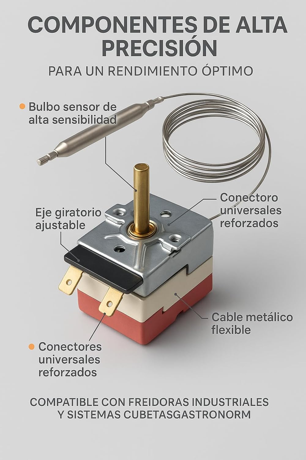 MOVILFRIT Thermostat 50/205 °C