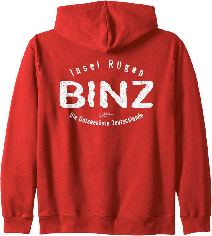 JCombs: Binz, Insel Rügen, Die Ostseeküste Deutschlands Kapuzenjacke