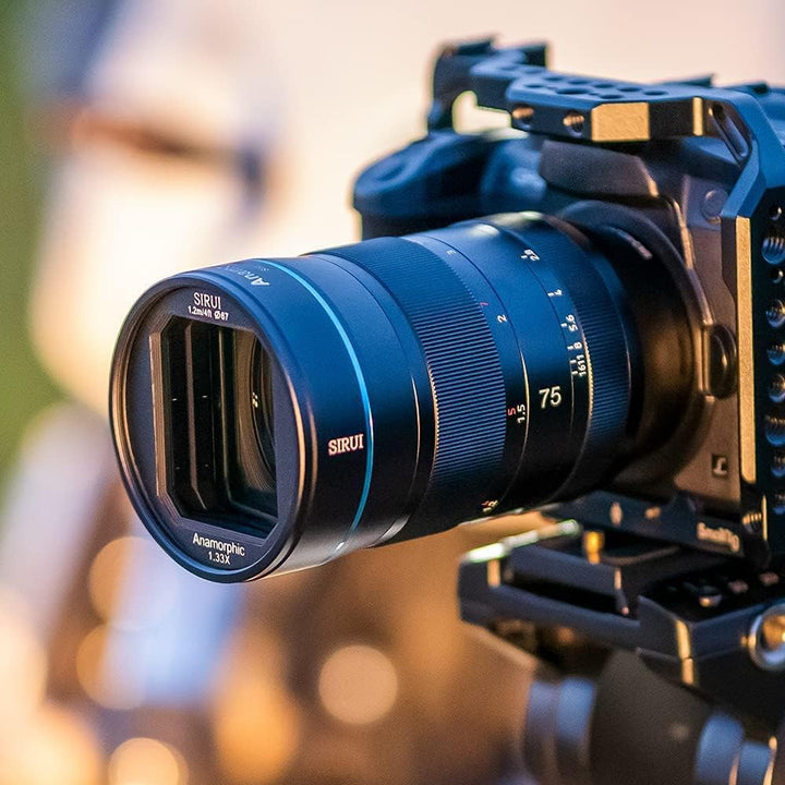 SIRUI 75 mm F1,8 1,33X S35 Anamorphotisches Cine-Objektiv (RF-Mount) für R5/R6/C70 RF Mount, RF Moun