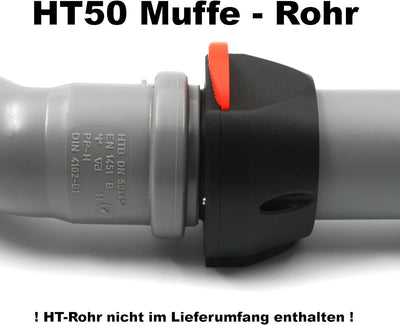 edaltec Absperrschieber Muffe Blastgate Luftschieber DN50 Absauganlage HT50 Sperrschieber Luftreguli