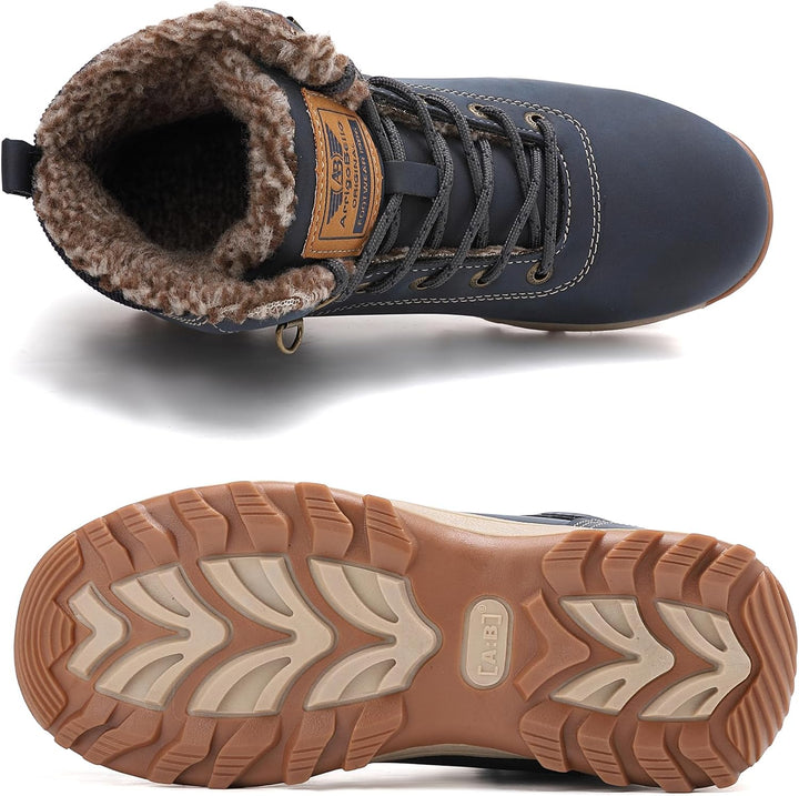 ARRIGO BELLO Winterschuhe Damen Herren Gefüttert Winterstiefel Unisex Rutschfest Schneestiefel Wärme