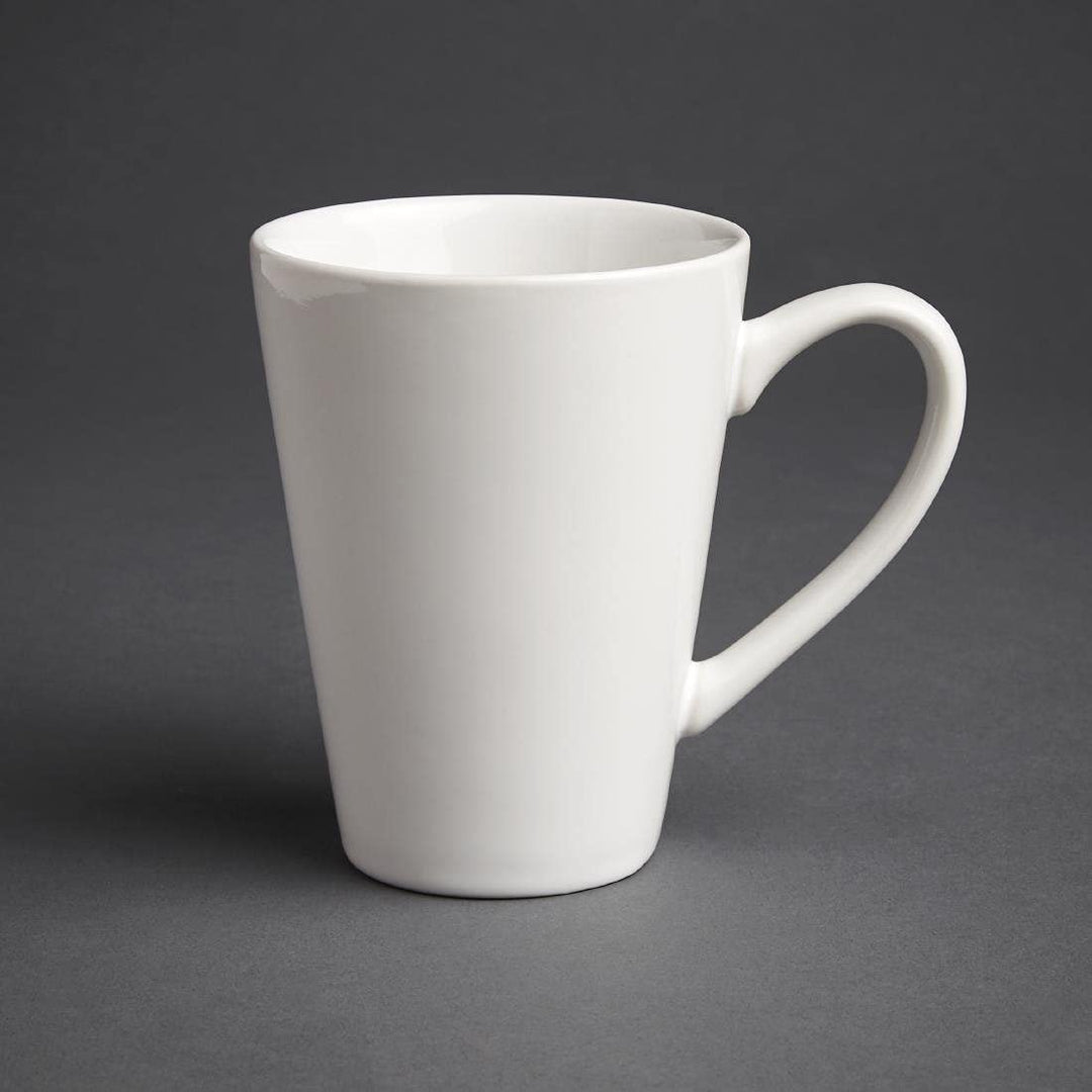 Olympia GL487 Café Latte Cup, 340 ml, 12 oz, Weiss (12 Stück)