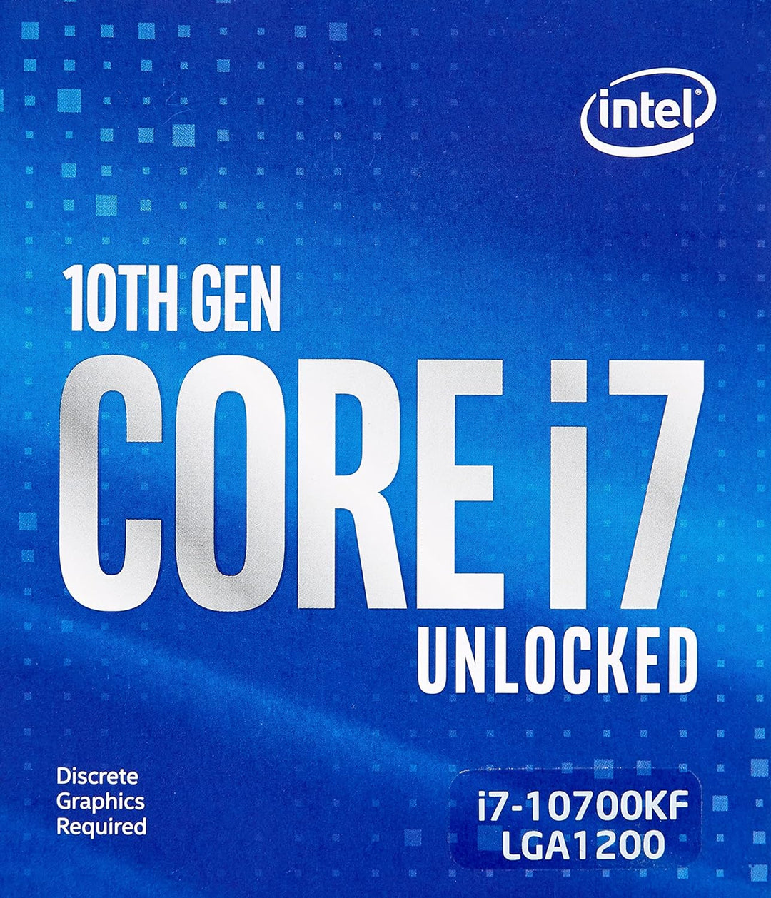 Intel Core i7-10700KF (Basistakt: 3,80GHz; Sockel: LGA1200; 125 Watt) Box