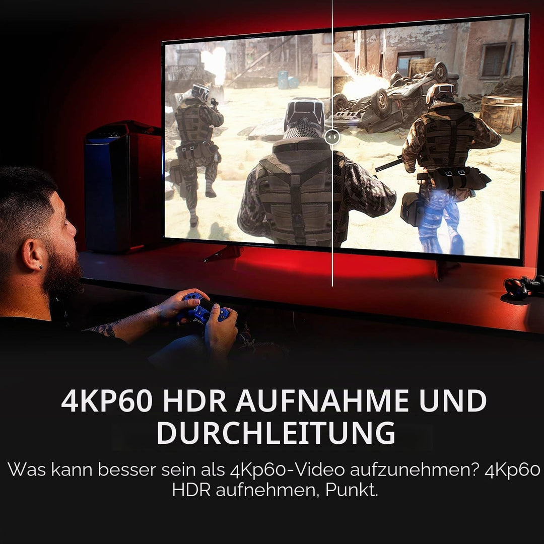 AVerMedia Live Gamer 4K – GC573 – Zum Aufnehmen von 4Kp60 HDR Inhalten – Ultra Low Latency – PCIe x4