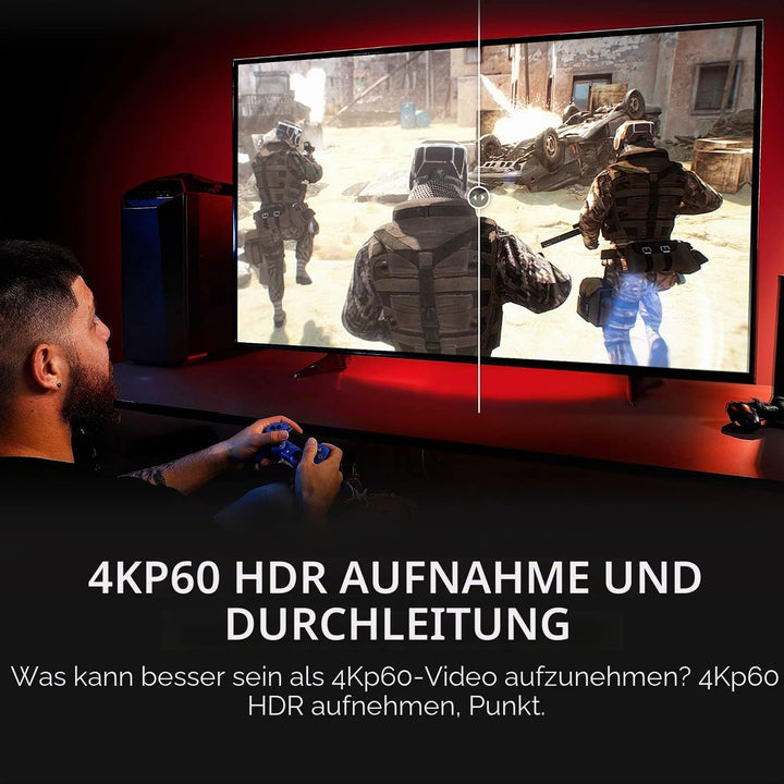 AVerMedia Live Gamer 4K – GC573 – Zum Aufnehmen von 4Kp60 HDR Inhalten – Ultra Low Latency – PCIe x4