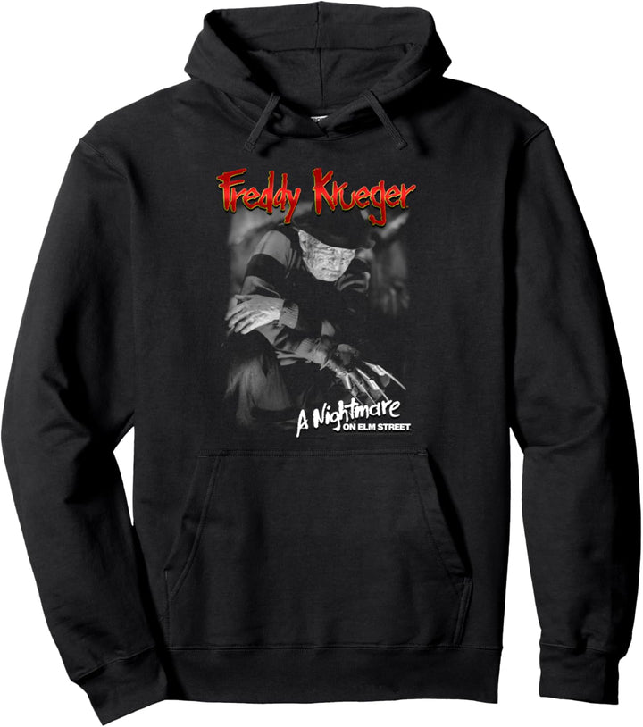 Foto "A Nightmare On Elm Street" Freddy Schwarz und Weiss Pullover Hoodie