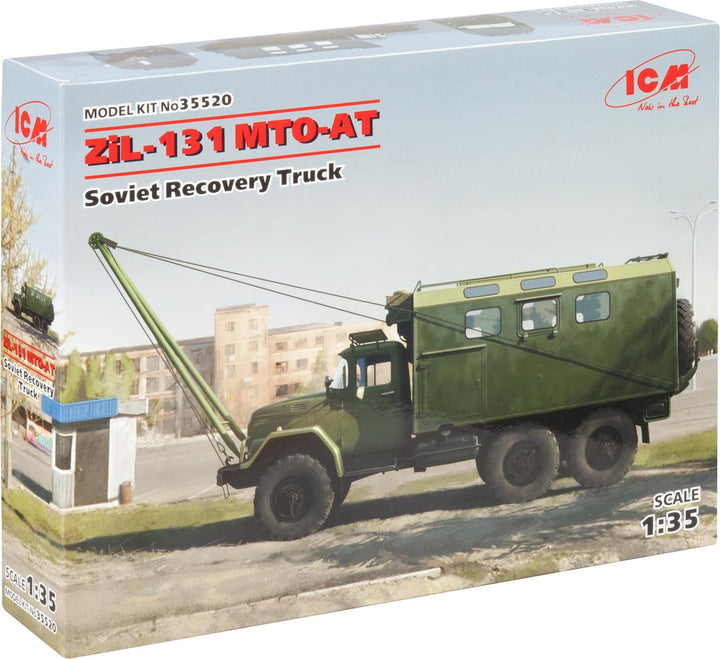 ICM 35520 Modellbausatz ZiL-131 MTO-at, Schwarz