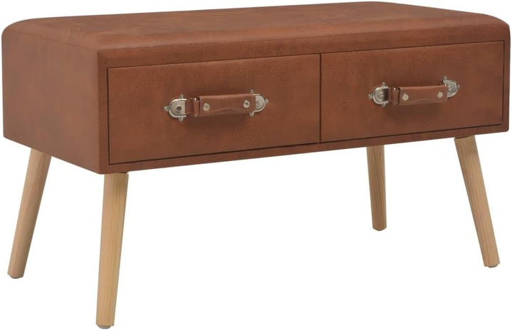 vidaXL Bank mit Schubladen Sitzbank Flurbank Truhenbank Polsterbank Sitzhocker Sitztruhe Aufbewahrun