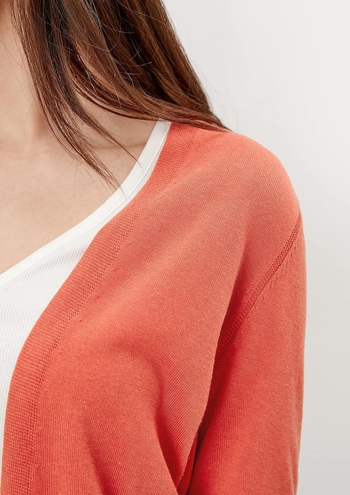 s.Oliver Damen Jacke Langarm, Terracotta
