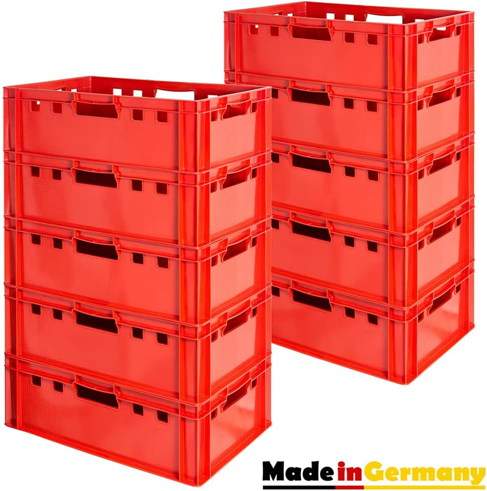 Fleischkiste E2 Fleischkiste Rot Fleischerkiste Fleischkisten Kiste Fleischkiste Eurobox Lebensmitte