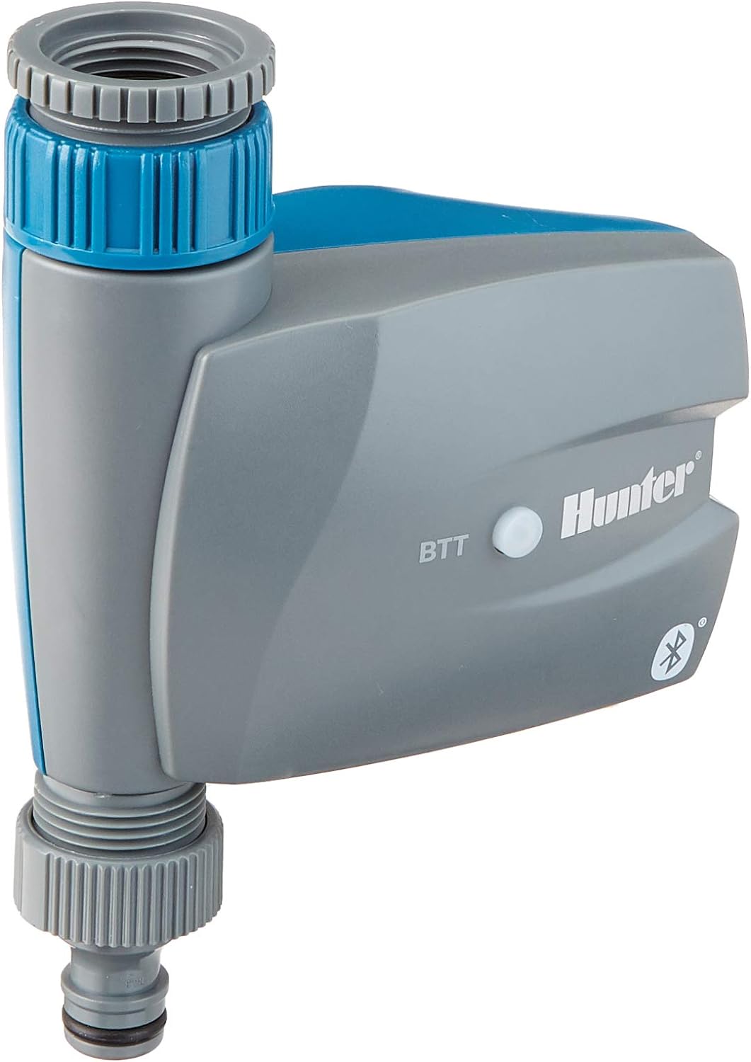 Hunter Batteriebetriebene Bluetooth Timer Station mit App Steuerung, Grau-Blau