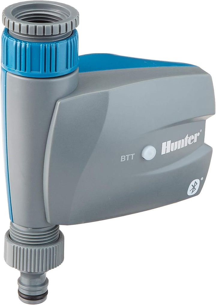 Hunter Batteriebetriebene Bluetooth Timer Station mit App Steuerung, Grau-Blau