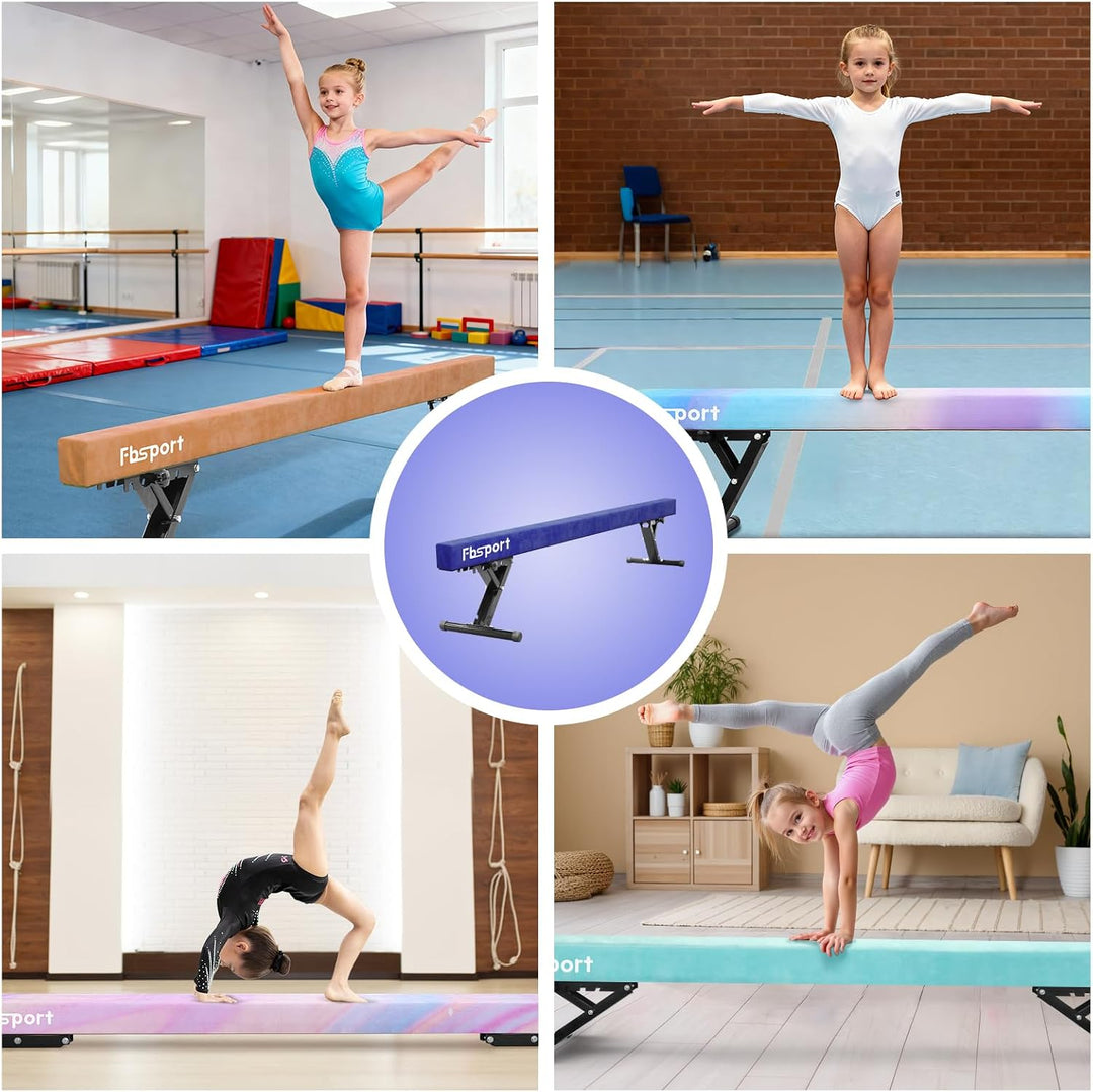 FBSPORT schwebebalken Kinder schwebebalken für zuhause schwebebalken höhenverstellbar Gymnastik Bala