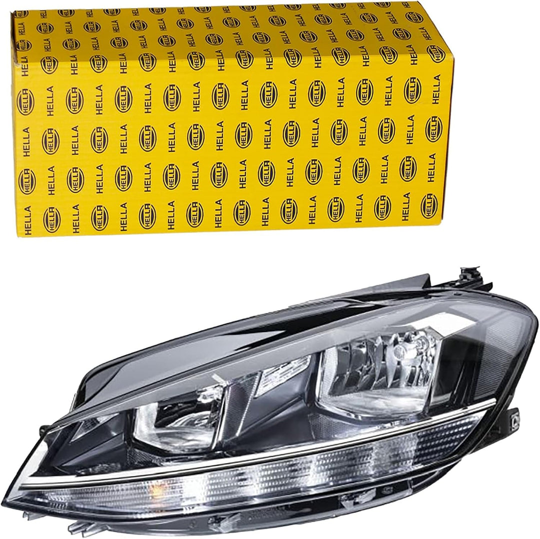 HELLA 1LB 013 924-031 FF/Halogen-Hauptscheinwerfer - links - für u.a. VW Golf VII (5G1, Bq1, Be1, Be