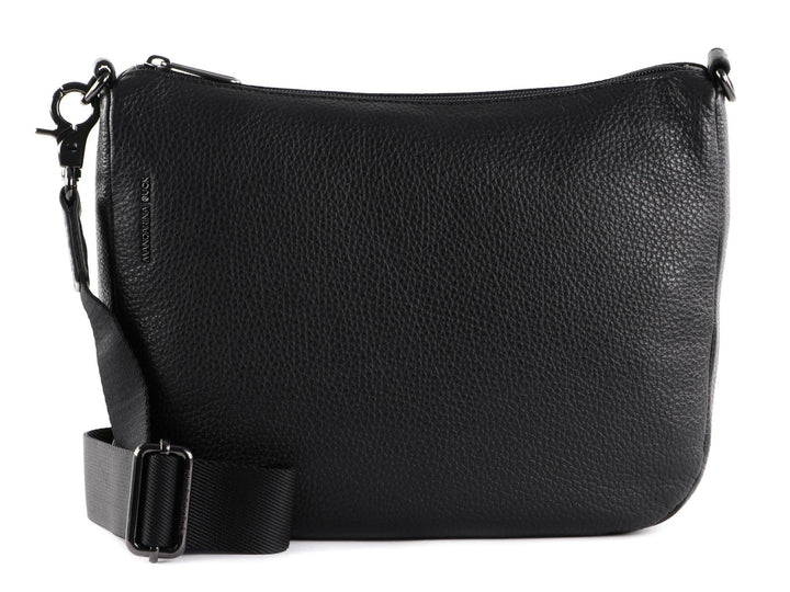 Mandarina Duck Damen Mellow Leather HOBO Schwarz, Schwarz