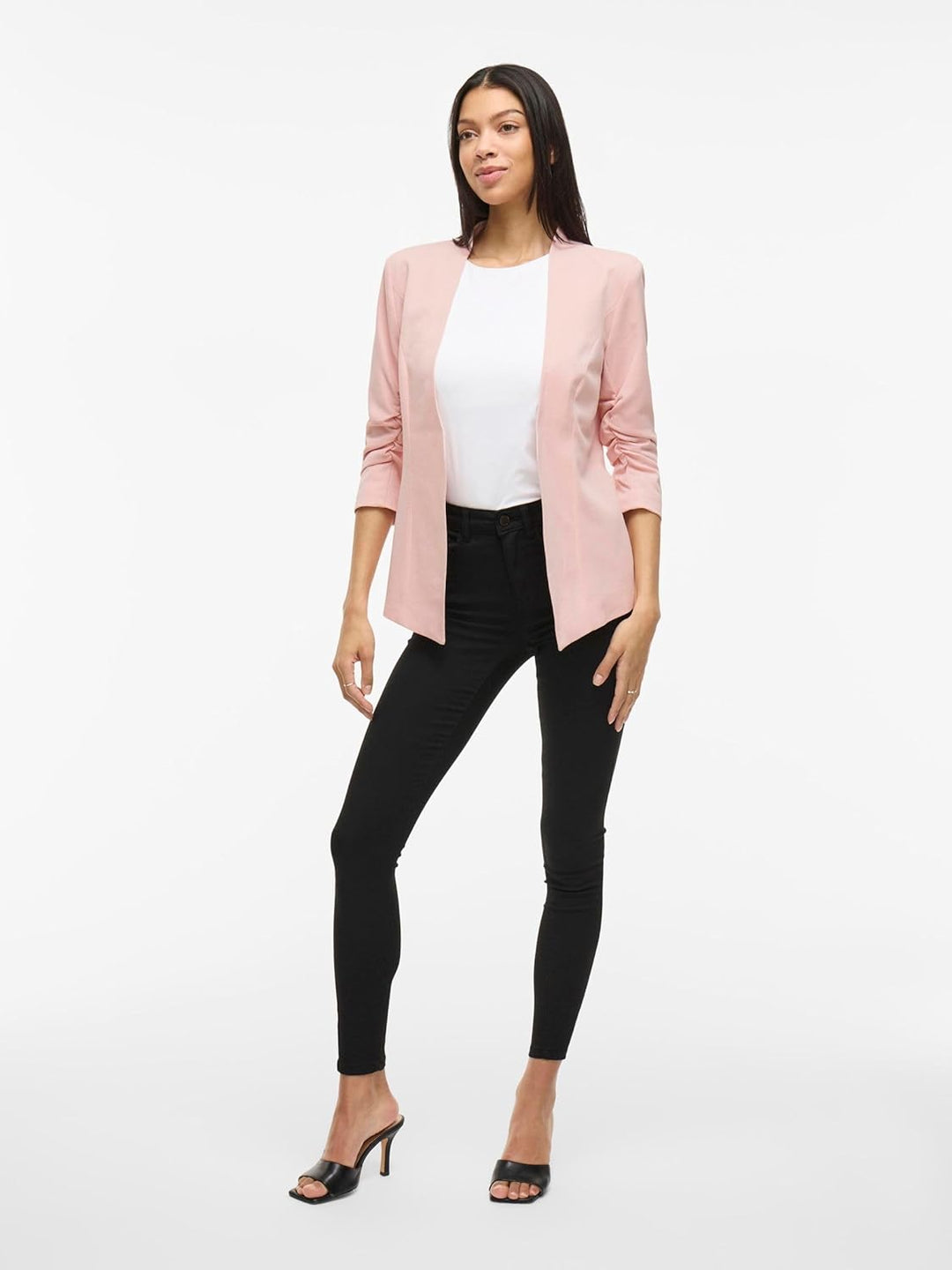 Vila Damen Blazer XS Misty Rose, XS Misty Rose