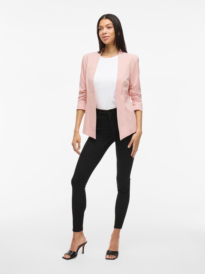 Vila Damen Blazer XS Misty Rose, XS Misty Rose