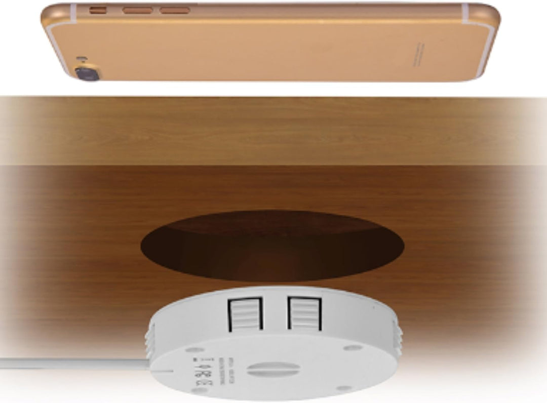 Qi Einbau Ladegerät Fast Charge Wireless Induktion Charger drahtlos Ladestation für Smartphones und