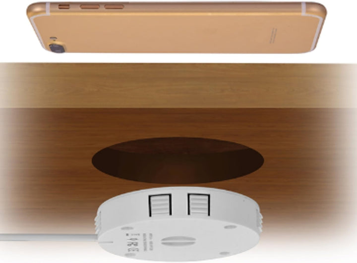 Qi Einbau Ladegerät Fast Charge Wireless Induktion Charger drahtlos Ladestation für Smartphones und