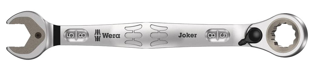 Wera Joker Switch Maul-Ringratschen-Schlüssel, zöllig, umschaltbar, 5/8 Zoll x 213 mm, Schwarz, 0502