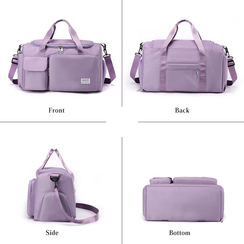 CORIOS Reisetaschen Duffle Bag für Damen/Herren Faltbare Weekender Übernachtung Tasche Nylon Sportta