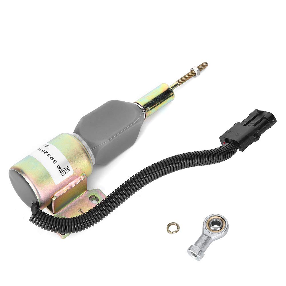 24V Abschaltmagnet, Motorabsperrmagnetventil 3932530 SA‑4756‑24 Passend für Cummins 4BT 6BT5