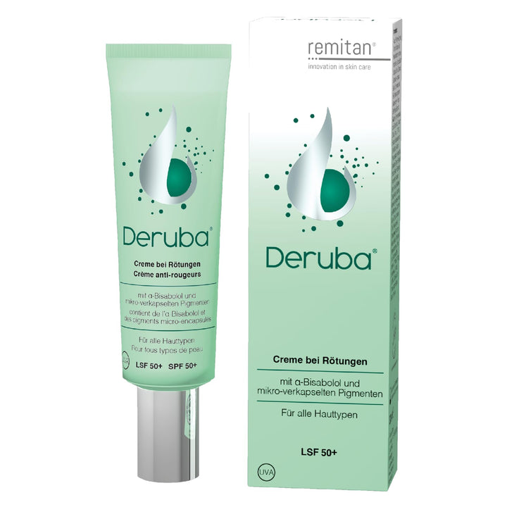 Deruba – Creme bei Rötungen mit LSF 50+ – von Dermaexperten entwickelt – 30 ml
