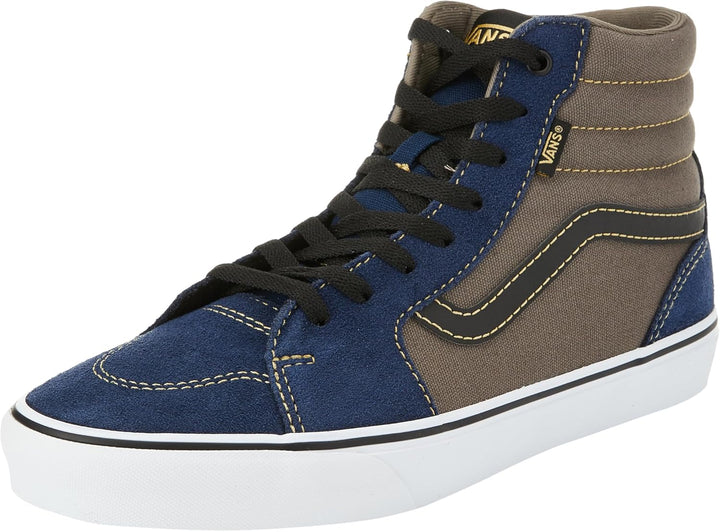 Vans Herren Filmore Hi Sneaker 38.5 EU Outdoor Dress Blues White, 38.5 EU Outdoor Dress Blues White