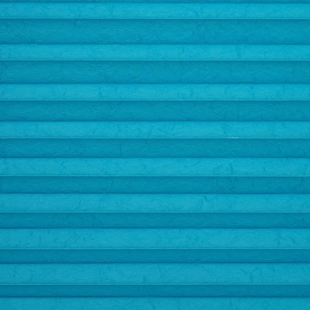 Liedeco® Plissee verspannt mit Klemmträger / 60 x 150 cm Blue Lagoon (blau) (Breite x Höhe) / lichtd