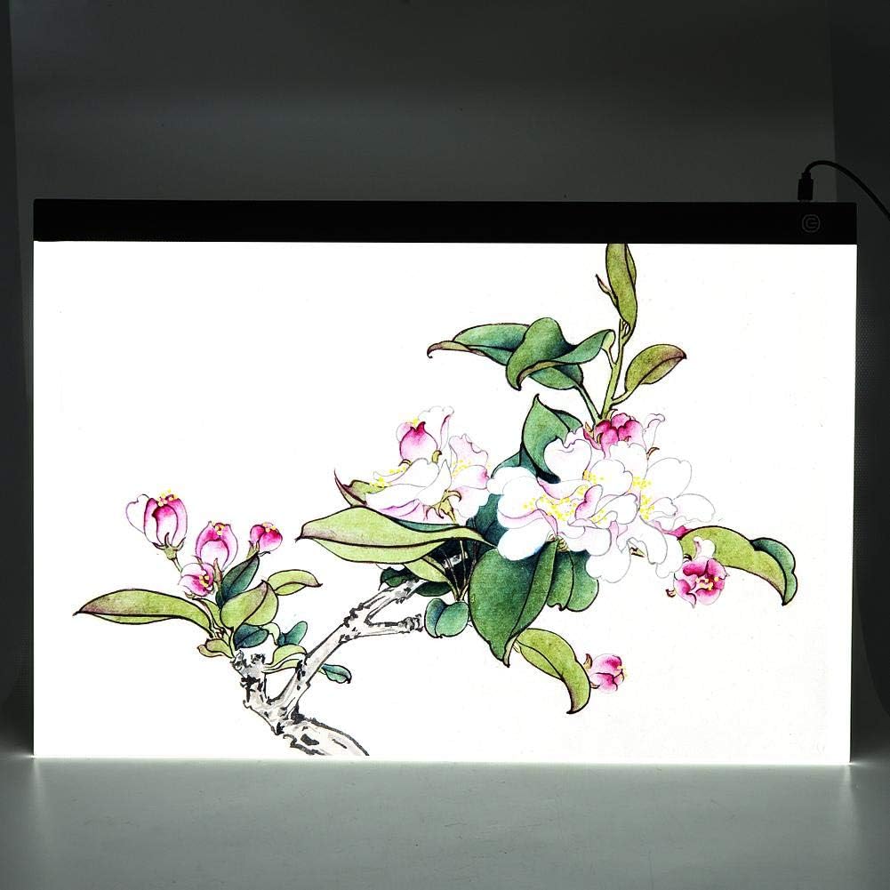 A2 LED Copy Board Light Pad Box Kopiertisch USB Drawing Board Tracing Light Board Kunst Schablonen B