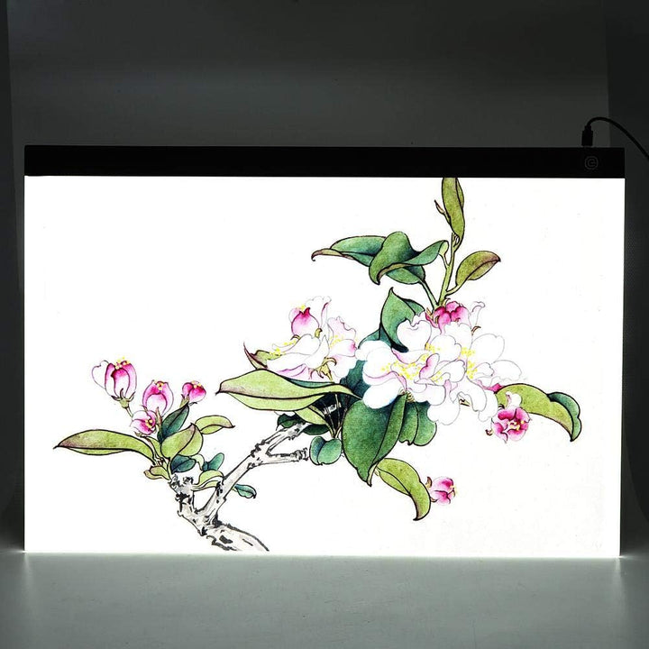 A2 LED Copy Board Light Pad Box Kopiertisch USB Drawing Board Tracing Light Board Kunst Schablonen B