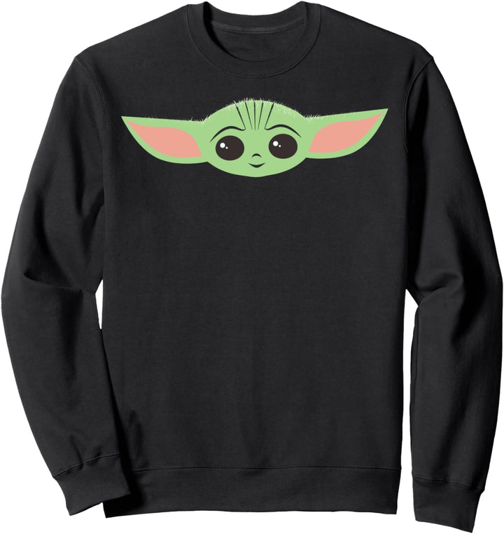 Star Wars Mandalorian The Child Cartoon Floating Head Sweatshirt