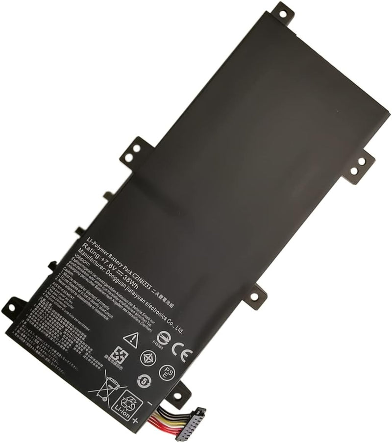 XITAIAN 7.6V 38Wh 5000mAh C21N1333 Ersatz Akku für Asus Transformer Book Flip R554 R554L R554LA TP55