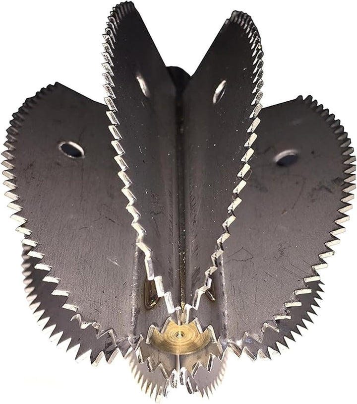 Klinge für Kokosnuss-Reibe-Schaber – 1 Klinge mit gratis Sicherheitsabdeckung 3 - 3 - 4 inch, 3 - 3