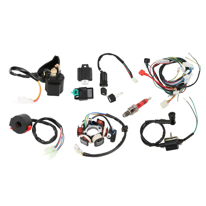 Elektrik Stator Spule Kabelbaum Magnetrelais Kabelbaum Loom Magnetspule Kabelbaum Kill Schalter Spul