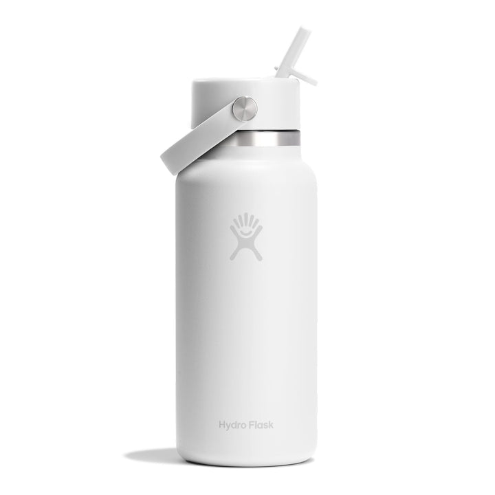 Hydro Flask – Wide Flex Straw Cap 946 ml (32 oz) Flasche – Edelstahl, auslaufsicherer Strohhalm, spü