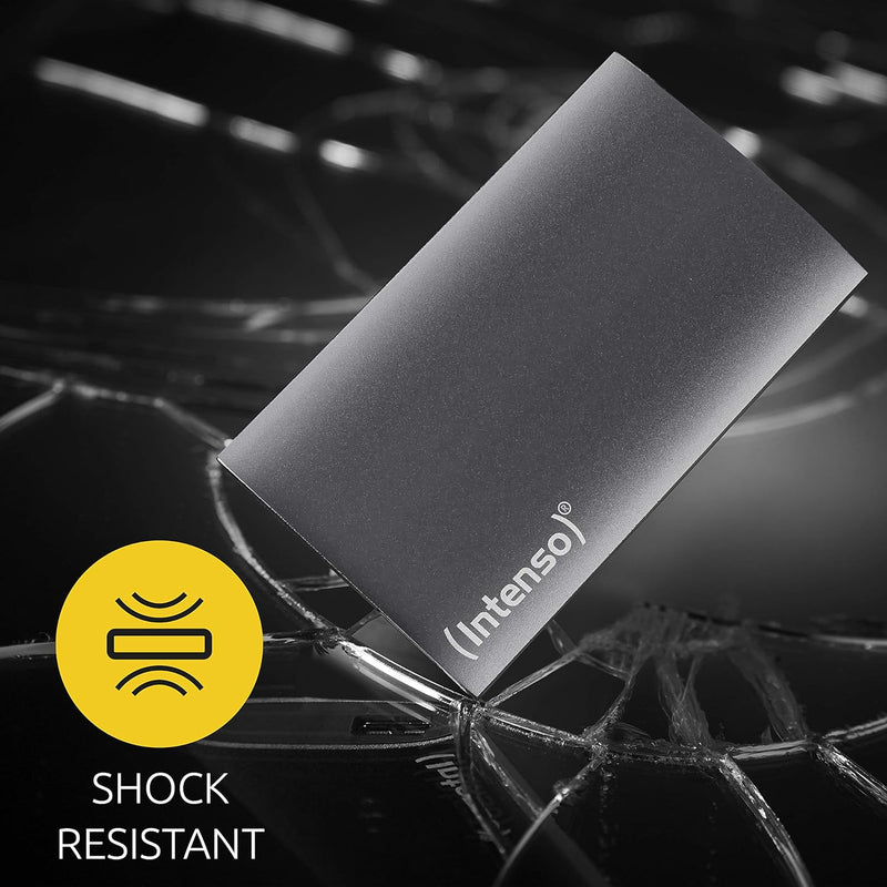 Intenso external SSD 1,8 512GB USB 3.0 Aluminium Premium, Festkörper-Laufwerk 500 GB Premium, 500 GB