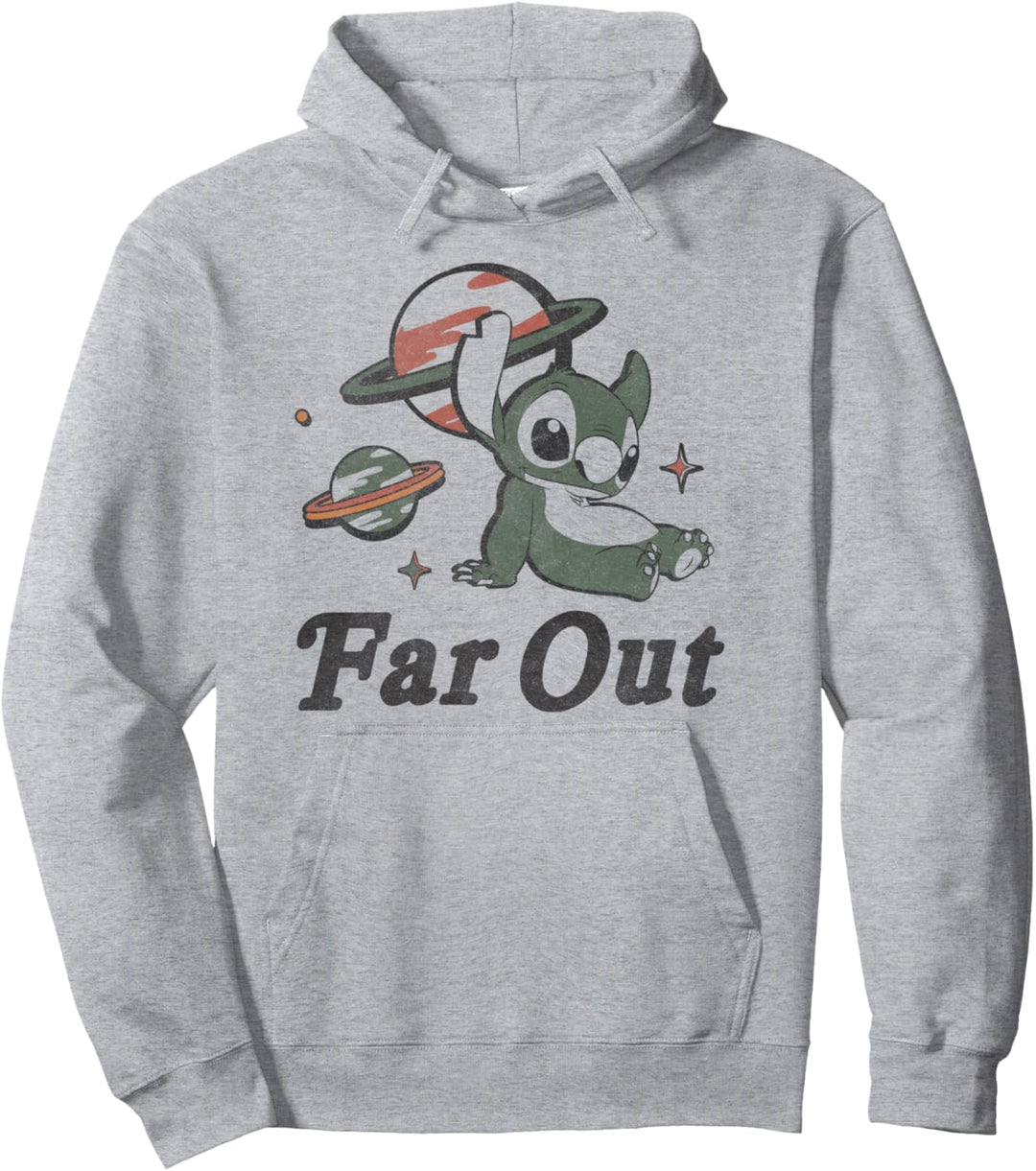 Disney Lilo & Stitch Far Out Space Stitch Pullover Hoodie