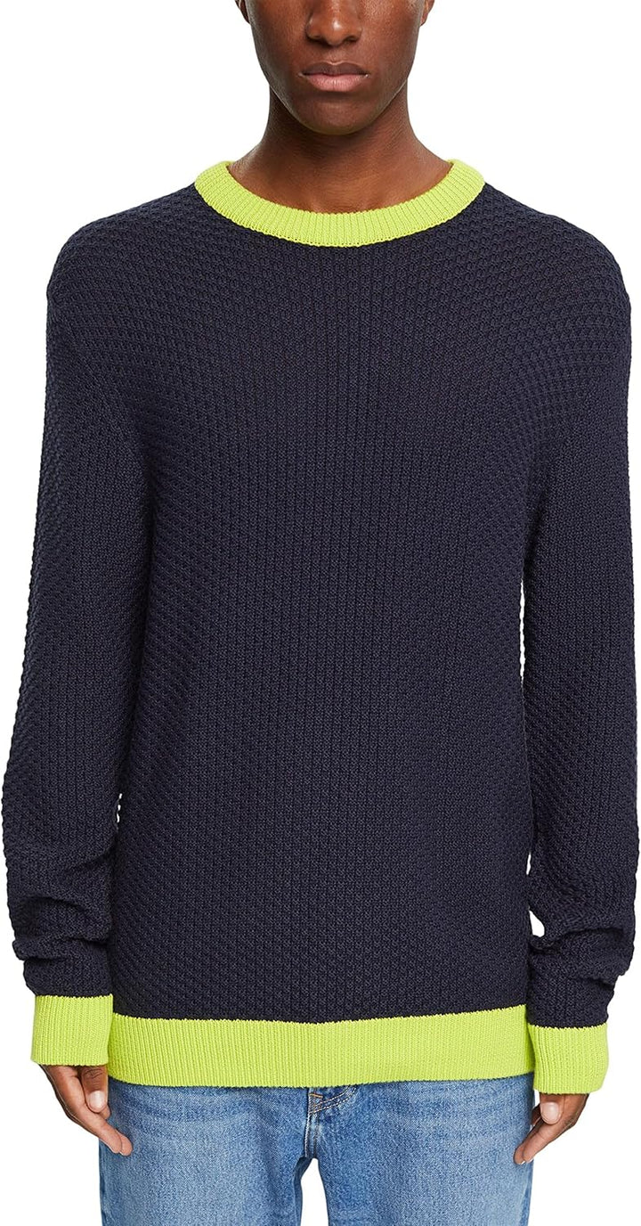 ESPRIT Herren Pullover XS 400/Navy, XS 400/Navy